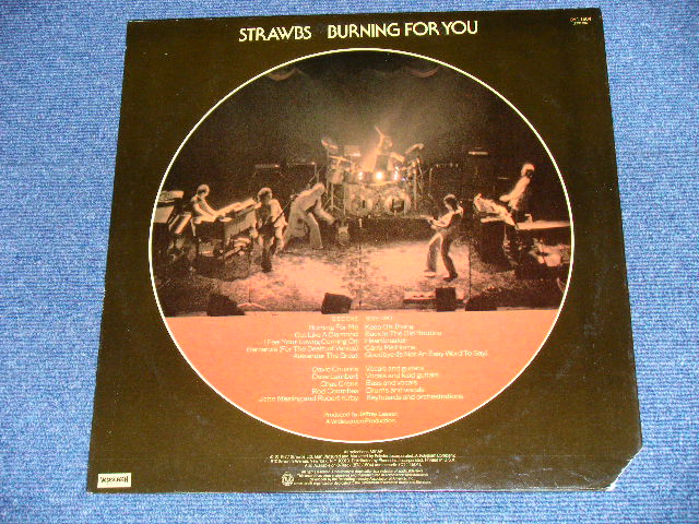 画像: STRAWBS  - BURNING FOR YOU ( Ex+++/MINT- ) / 1977 US AMERICA  ORIGINAL  Used LP 