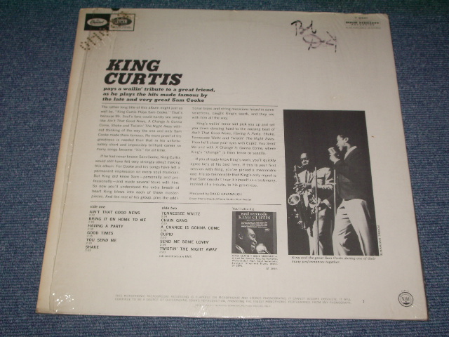 画像: KING CURTIS - PLAYS THE HITS MADE FAMOUS BY SAM COOKE / 1965 US ORIGINAL Promo Hole Mono LP 