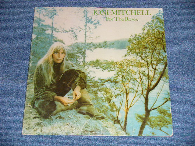 画像: JONI MITCHELL  - FOR THE ROSES   (Matrix #  A) 11T SD-5057-A O-1 PR / B) SD 5057AB O-1 PR ) ( Ex++/Ex++ Looks:Ex) / 1974? US AMERICA ORIGINAL "2nd Press  Label"  Used LP 