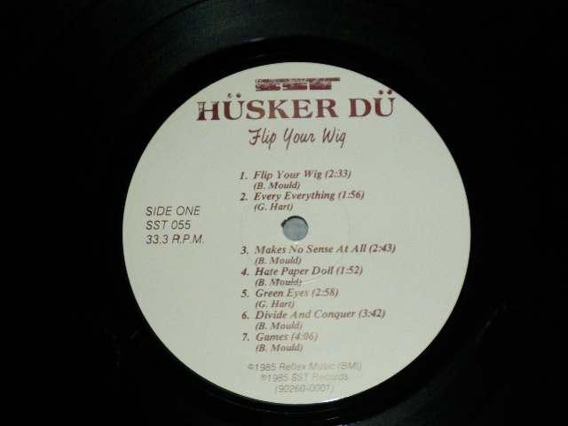 画像: HUSKER DU -  FLIP YOUR WIG  ( Ex+++/Ex+++)   / 1985  US AMERICA  ORIGINAL Used LP 