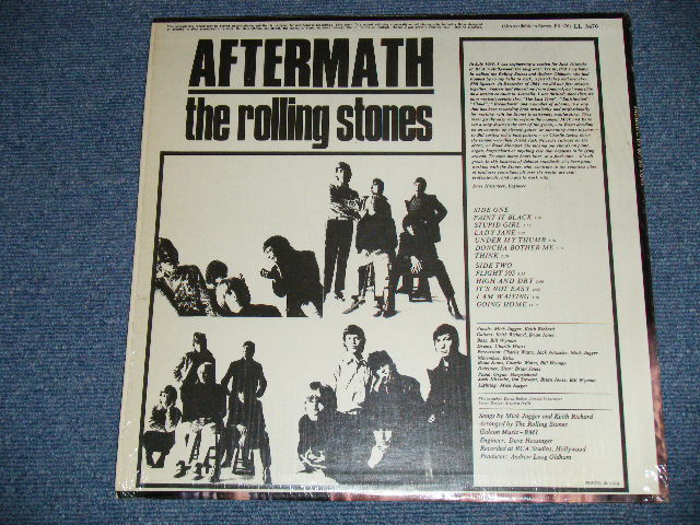 画像: ROLLING STONES - AFTERMATH  ( Matrix # ARL-7259-1F /  ARL-7260-1F )( Ex+++/A:MINT-.B:Ex++ Looks: Ex++ )  / 1966 US AMERICA ORIGINAL "Boxed LONDON" "RED LABEL" MONO Used  LP 