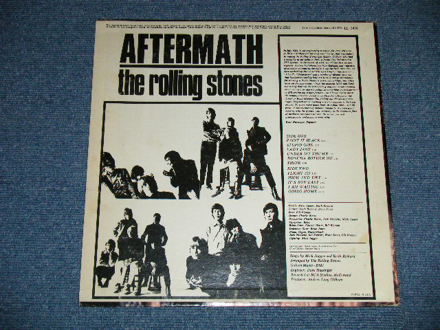 画像: ROLLING STONES - AFTERMATH  ( Matrix # ARL-7259-1G △9242 /  ARL-7260-1H △9242-X )( Ex+,Ex/Ex++Ｌooks: Ex+++)  / 1966 US AMERICA ORIGINAL "Boxed LONDON" "RED LABEL" MONO Used  LP  