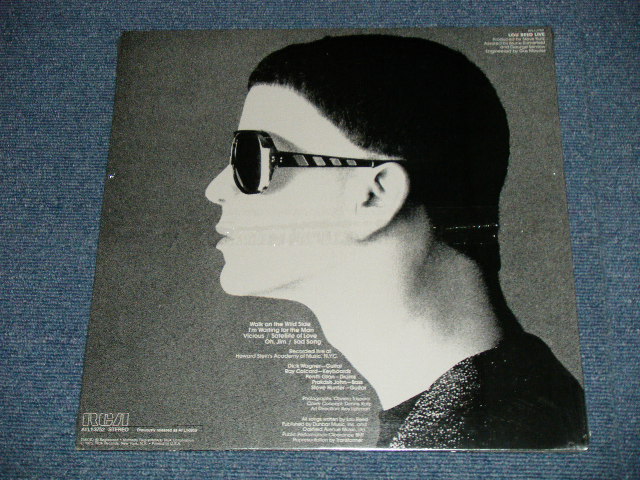 画像: LOU REED - LOU REED LIVE   (SEALED) /  1980  US AMERICA REISSUE "BRAND NEW SEALED"  LP 