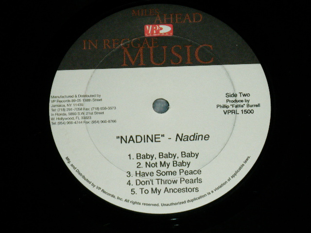 画像: NADINE - NADINE   ( MINT-/MINT-) /  1997 US AMERICA  ORIGINAL Used LP 