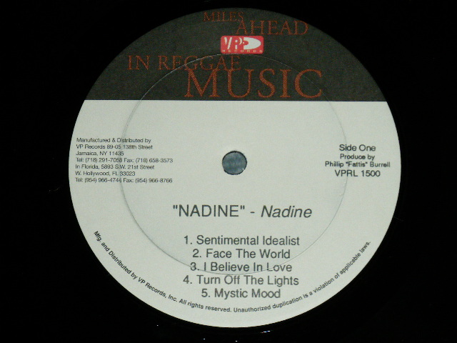 画像: NADINE - NADINE   ( MINT-/MINT-) /  1997 US AMERICA  ORIGINAL Used LP 