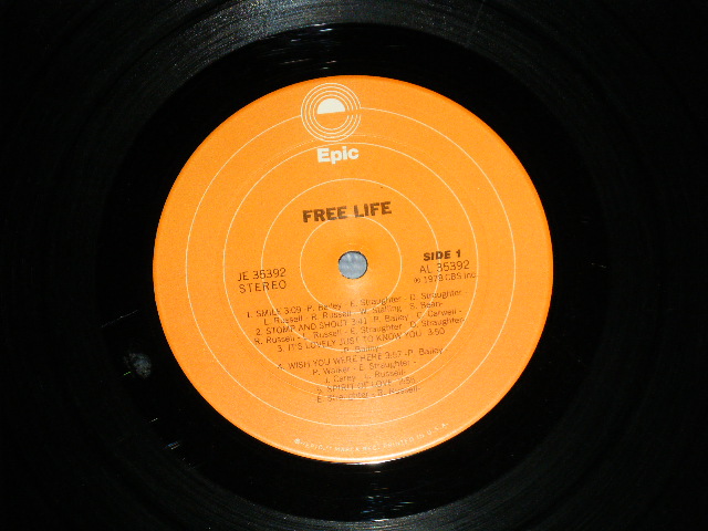 画像: FREE LIFE - FREE LIFE ( MINT-/Ex++  Looks:Ex ) /  1978  US AMERICA ORIGINAL Used LP 