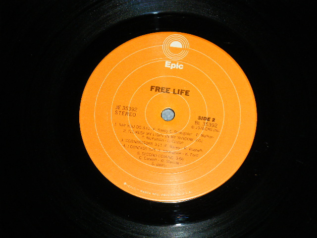 画像: FREE LIFE - FREE LIFE ( MINT-/Ex++  Looks:Ex ) /  1978  US AMERICA ORIGINAL Used LP 