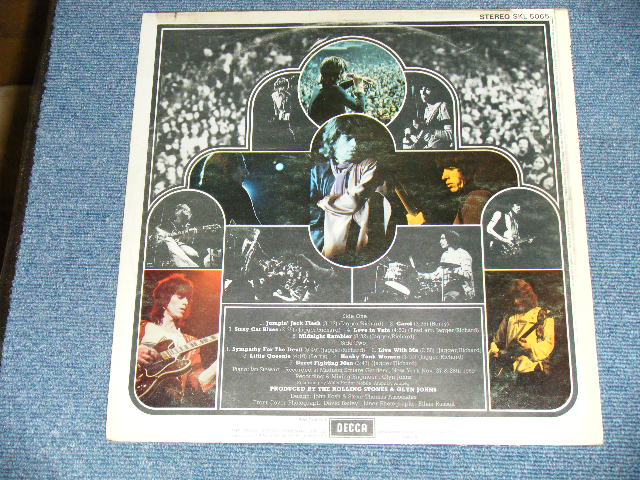 画像: ROLLING STONES - GET YER YA-YA'S OUT ( Matrix # ３W/1W ) ( Ex+++/MINT- ) / 1970 UK ENGLAND ORIGINAL "1st Press Label"  Used LP 