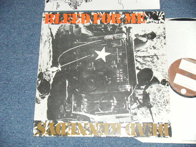 画像1: DEAD KENNEDYS - BLEED FOR ME :With INSERTS SONG SHEET  ( Ex+/MINT-)  / 1982 US AMERICA ORIGINAL Used  12" 