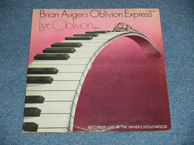 画像:  BRIAN AUGER'S OBLIVION EXPRESS - LIVE OBLIVION Vol>2  ( Ex++/Ex+++)  / 1976 US AMERICA ORIGINAL "BROWN Label" Used 2-LP's 