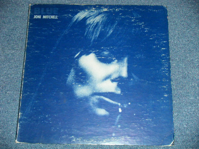 画像: JONI MITCHELL  - BLUE ( Matrix # : MS 2038  31218(RE-2)-2B/ MS 2038  31219(RE-2)-2A )(Ex/Ex+ )   / 1970  US AMERICA ORIGINAL "1st Press STEREO at Bottom Label" Used  LP