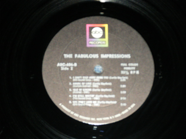 画像: THE IMPRESSIONS - THE FABULOUS IMPRESSIONS / 1967 US AMERICA  ORIGINAL MONO Used  LP 