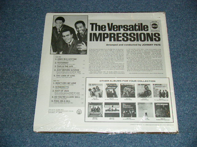 画像: THE IMPRESSIONS - THE VERSATILE IMPRESSIONS / 1969 US ORIGINAL Brand New Sealed LP 