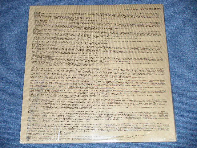 画像: CAROLE KING - TAPESTRY ( Matrix #A)T1 PAL 34946-1G B)T1 PBL 34946-1K) "TERRE HAUTE Press in INDIANA" (Ex++/MINT- STEAROFC) / 1977 Us AMERICA REISSUE "GATEFOLD Cover" Used LP