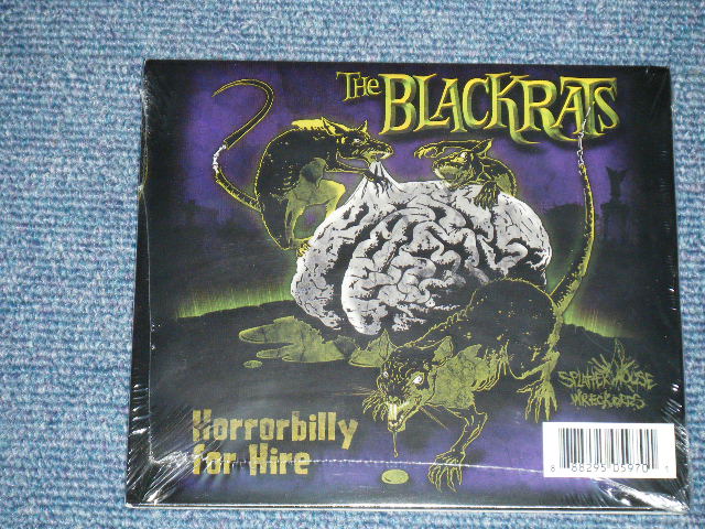 画像: BLACKRATS - KING OF MONSTERS : HORRORBILLY FOR HIRE (SEALED)  / 2014   ORIGINAL  "Brand New SEALED"  CD 