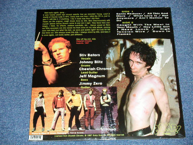 画像: The DEAD BOYS - YOUNGER,LOUDER & SNOTTIER  ( SEALED ) / 1997 US AMERICA ORIGINAL "BRAND NEW Sealed" LP 7