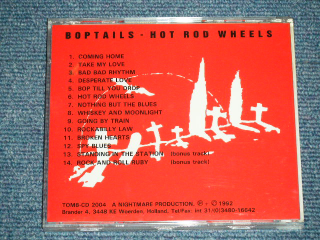 画像: BOPTAILS - HOT ROD WHEELS ( NEW  )  /  1992  HOLLAND  ORIGINAL "BRAND NEW" CD 