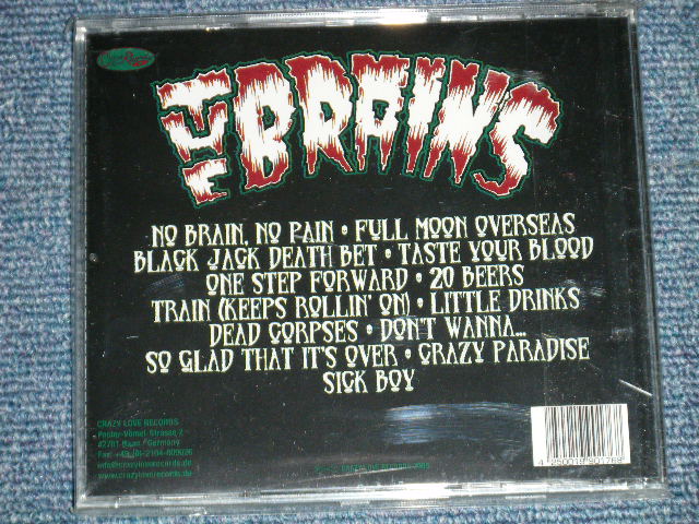 画像: The BRAINS  - NO BRAIN, NO PAIN  ( SEALED )  / 2005 GERMANY GERMAN ORIGINAL "BRAND NEW SEALED" CD 