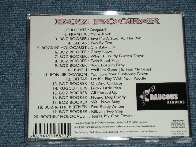 画像: BOZ BOORER - BETWEEN THE POLECATS  ( NEW  )  /  2001 UK ENGLAND  ORIGINAL EU Press  "BRAND NEW" CD 