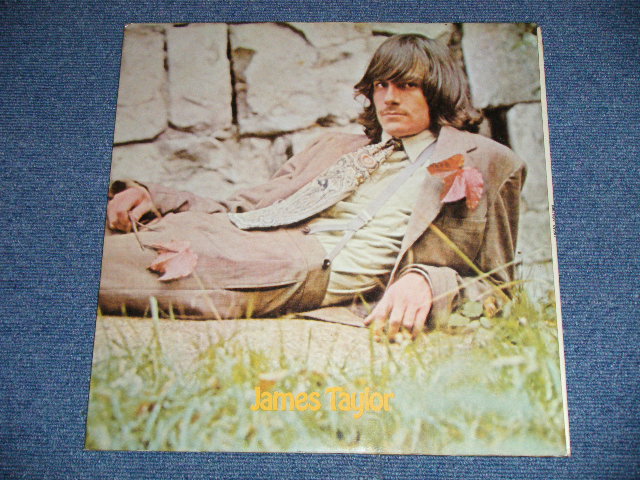 画像: JAMES TAYLOR -  JAMES TAYLOR : 1st Press "ORANGE TITLE Credit" on Front Cover  (Matrix # A-1/B-1 ) ( Ex++/Ex+++ -) / 1968 UK ENGLAND ORIGINAL 1st Press  Used  LP