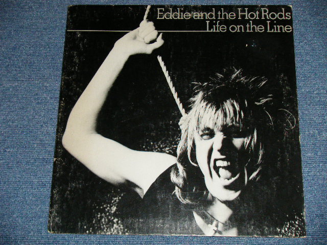 画像: EDDIE and The HOT RODS - LIFE ON THE LINE( Ex+/MINT- )  / 1977 US AMERICA  ORIGINAL Used LP 