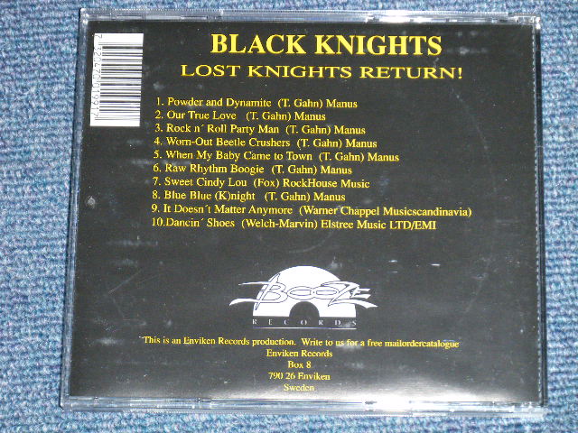 画像: BLACK KNIGHTS - LOST KNIGHTS RETURN!  ( NEW )  / 1998 SWEDEN ORIGINAL "BRAND NEW" CD   