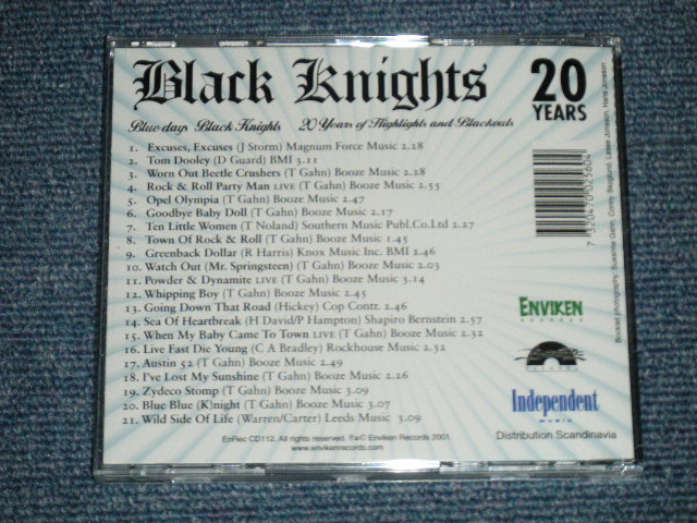 画像: BLACK KNIGHTS -  20 YEARS OF HIGHLIGHTS and BLACKOUTS ( NEO-ROCK 'N' ROLL / TED'S )  ( NEW )  / 2001 SWEDEN ORIGINAL "BRAND NEW" CD   