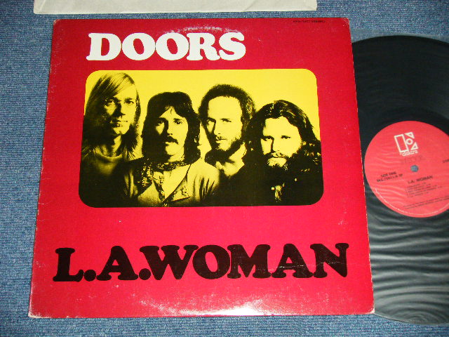 画像1: THE DOORS - L.A.WOMAN  ( Matrix # A)A-11  SP / B)B-13 SP ESR 1-1 SM1-1    ) ( Ex+/Ex+++ Looks:Ex+++ )  / 1984 Version  US AMERICA  3rd Press "RED  Label" 2nd Press Jacket Used LP …