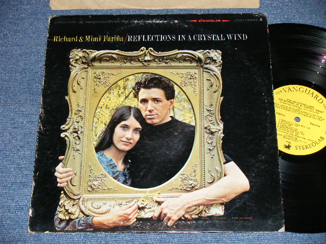 画像1: RICHARD  & MIMI FARINA - REFLECTIONS IN A CRYSTAL WIND  ( Ex-/Ex+++ : EDSP,SWOBC)  / 1966  US AMERICAN  ORIGINAL STEREO Used LP 