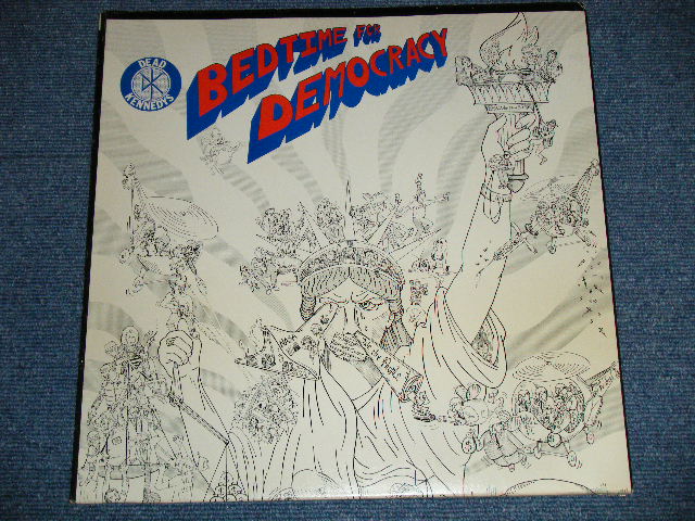 画像: DEAD KENNEDYS -  BEDTIME FOR DEMOCRACY ; With NEWSPAPER + Flyer ( Ex++/MINT-)  / 1986 US AMERICAORIGINAL Used LP