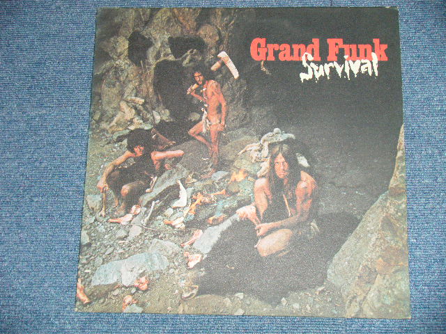 画像: GFR GRAND FUNK RAILROAD - SURVIVAL ( With 3 PIN-UPs )( Matrix #  1-764-F 9 / -2-764-F 5) ( Ex+++/Ex+++, Looks:MINT- : EDSP ) / 1971 US AMERICA ORIGINAL  3rd Press "ORANGE Label"  Used LP 