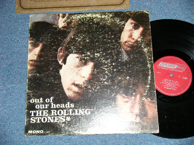 画像1: ROLLING STONES - OUT OF OUR HEADS ( MATRIX #  A) XARL-6791-1A / B) XARL-6792-1A   ) (Ex+++/Ex+ Looks: VG+++ ) / 1965 UK ENGLAND EXPORT Record + US AMERICA Jacket  "MAROON with Boxed LONDON  ffrr on TOP LABEL" MONO Used LP VG-/Ex-