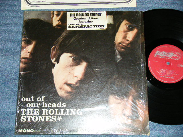 画像1: ROLLING STONES - OUT OF OUR HEADS ( MATRIX #  A) XARL-6791-1A / B) XARL-6792-1A   ) (Ex+++/Ex+ Looks: VG+++ ) / 1965 UK ENGLAND EXPORT Record + US AMERICA Jacket  "MAROON with Boxed LONDON  ffrr on TOP LABEL" MONO Used LP 