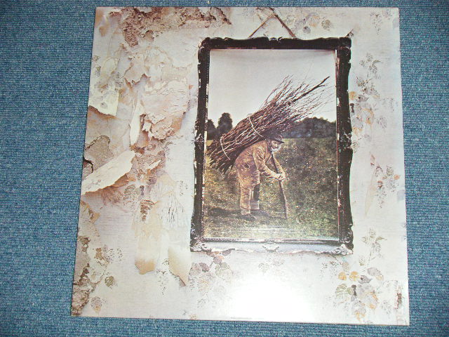 画像: LED ZEPPELIN - IV ( Matrix Number A)ST-A-712285-E  PORKY /B)ST-A-712286-O  PECKO DUCK )( Ex+++/MINT-)  / 1970 US ORIGINAL  3rd Press Version 1978 Release "Small Logo 75 ROCKFELLER" Label Used LP With White Inner sleeve