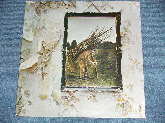 画像: LED ZEPPELIN - IV ( Matrix Number A)ST-A-712285-0 Audio new SZ +  △1965 B-14590-O /B)ST-A-712286-N New Aun B-14591-N + SLM △11965x ) ( "WILD " MIX VERSION) ( Ex+++/Ex+++) /  1977  US REISSUE   Used LP With Original Inner sleeve