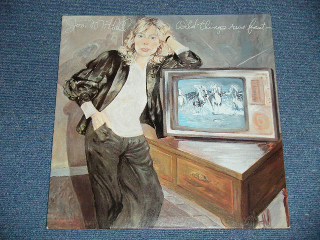 画像: JONI MITCHELL  - WILD THINGS RUN FAST ( Matrix #  GHS-1-2019-SH2  0-1  △2755 Kdisc JG /  GHS-1-2019-SH2 △2755-x Kdisc JG ) (Ex++/MINT- )   / 1982 US AMERICA ORIGINAL  Used LP 