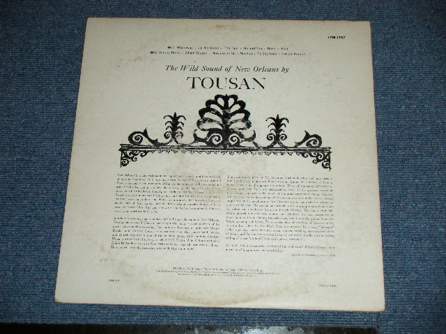 画像: ALLEN TOUSSAINT - THE WILD SOUND OF NEW ORLEANS ( Ex/Ex+ : EDSP)  / 1958 US AMERICA ORIGINAL MONO Used  LP 