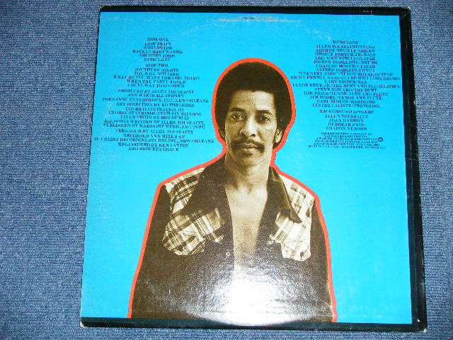 画像: ALLEN TOUSSAINT - SOUTHERN NIGHTS ( Matrix # MS-2186 31741-1 1A TML-M / MS-2186 31742-1   TML-S 1A) (Ex/Ex+++ )  / 1978 US AMERICA ORIGINAL Used  LP 