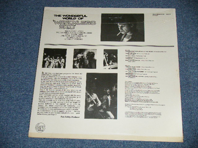 画像: WRECKLESS ERIC - THE WONDERGUL WORLD OF  ( MINT-/MINT- )  / 1978 UK ENGLAND  "GREEN WAX Vinyl" ORIGINAL Used LP