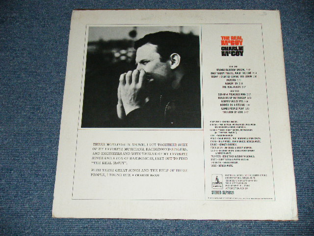 画像: CHARLIE McCOY - THE REAL McCOY ( Ex+/Ex+++ A-1,2:Ex )  /  1969 US AMERICA ORIGINAL "WHITE LABEL PROMO" Used LP 