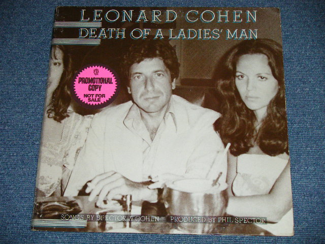 画像: LEONARD COHEN - DEATH OF A LADIE'S MAN ( Ex+/MINT-  ) /  1977 US AMERICA ORIGINAL "PROMO" Used LP 