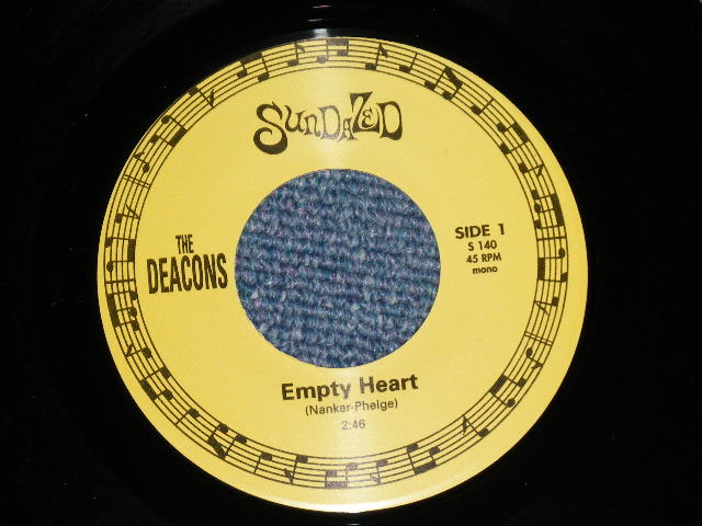 画像: THE DEACONS - EMPTY HEART : BRING IT ON HOME TO ME ( NEW ) /  1998 US AMERICA Limited "Brand New" 7"45 Single with PICTURE SLEEVE 