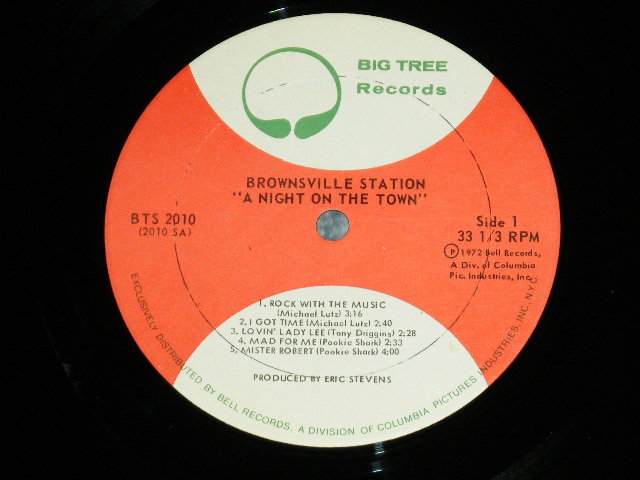 画像: BROWNSVILLE STATION - A NIGHT ON THE TOWN  ( VG+++/MINT- ) / 1972 US AMERICA ORIGINAL Used   LP 