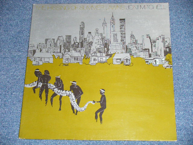 画像: JONI MITCHELL  - THE HISSING OF SUMMER LAWNS   (Matrix #  A) 7E-1051 A-2 RE CSM/B) 7E 1051 B-1 Re CSM )( Ex++/MINT-) / 1975 US AMERICA ORIGINAL  Used LP 