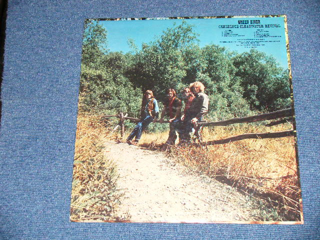 画像: CCR CREEDENCE CLEARWATER REVIVAL - GREEN RIVER ( Matrix # F2744 /F2745  )  ( MINT-/MINT- ) / 1969 US ORIGINAL "THIN Vinyl"  "DARK BLUE with…GOLD  "DARK BLUE with GOLD PRINT Label" Used LP 