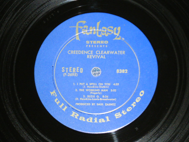 画像: CCR CREEDENCE CLEARWATER REVIVAL - CREEDENCE CLEARWATER REVIVAL ( Matrix # F 2695/F 2696 ) ( Ex++/MINT- ) / 1968 US ORIGINAL 1st Press 'NO "SUZIE Q" BLURB ON COVER Used LP 