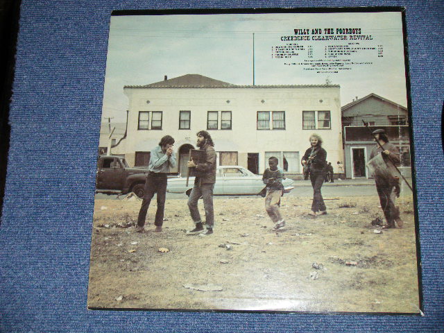 画像: CCR CREEDENCE CLEARWATER REVIVAL - WILLY And The POOR BOYS ( Matrix #  F 2762 / F 2763  )  ( Ex++/Ex+++ Looks:Ex+++ ) / 1969 US ORIGINAL "HEAVY Vinyl"  "DARK BLUE with SILVER PRINT Label" Used LP 