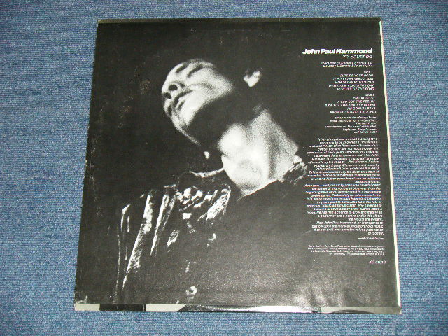 画像: JOHN PAUL HAMMOND - I'M A SATISFIED (VG+++, Ex/MINT-)  / 1972 US AMERICA ORIGINAL "PROMO" Used LP 