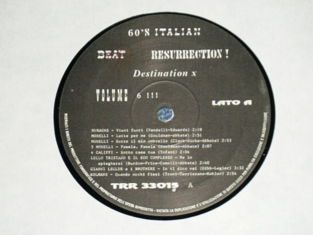 画像: v.a. Omnibus - 60's ITALIAN BEAT RESURRECTION VOLUME 6 ( NEW) / 1994  EUROPE ORIGINAL "BRAND NEW" LP 