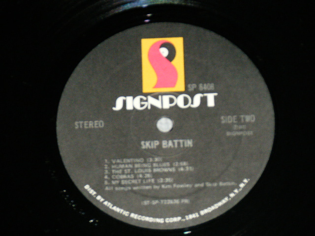 画像: SKIP BATTIN - SKIP BATTIN ( Ex++/MINT- : Cut out  )  / 1972 US AMERICA ORIGINAL  1st Press "1841 BROADWAY Label" Used LP 